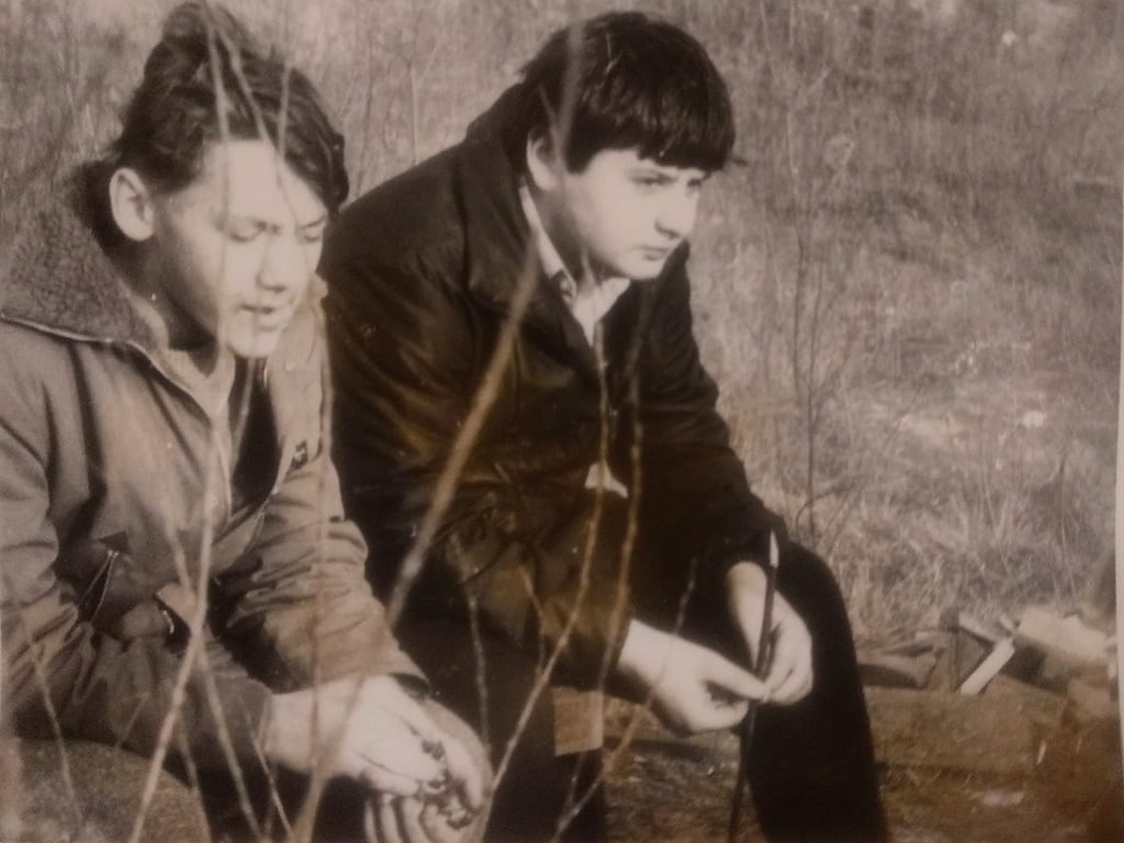 Олексій Мельченко в юності