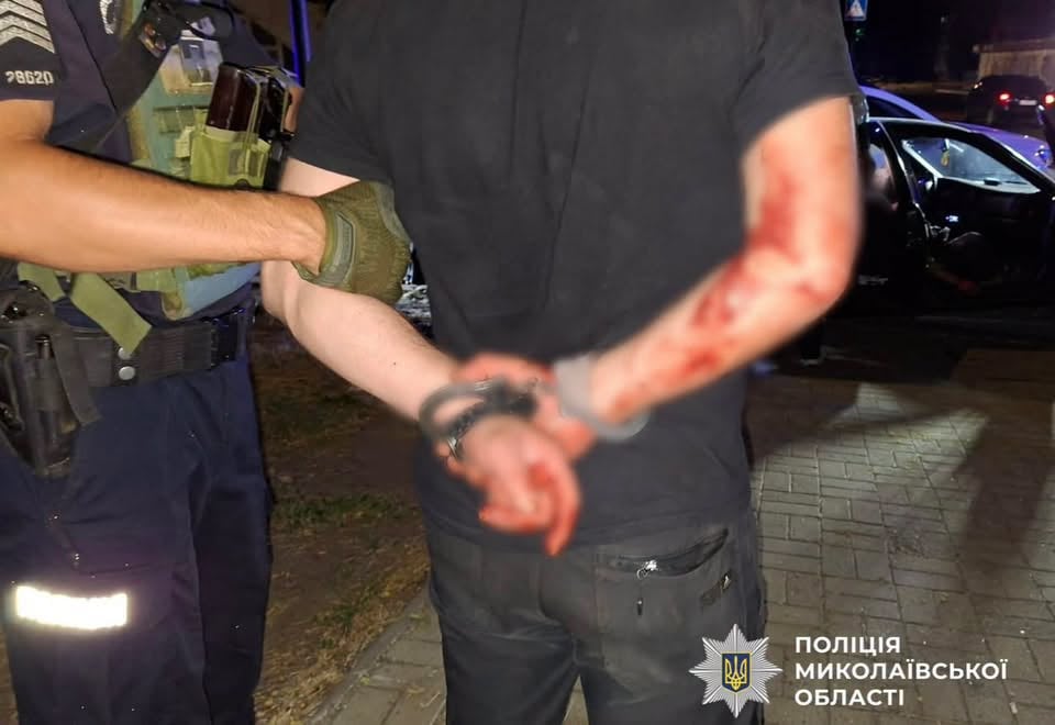 Задержание причастного к стрельбе