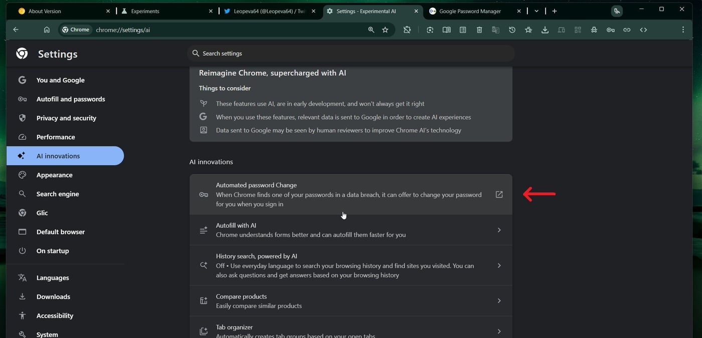 Новая функция с автоматической сменой паролей в Google Chrome
