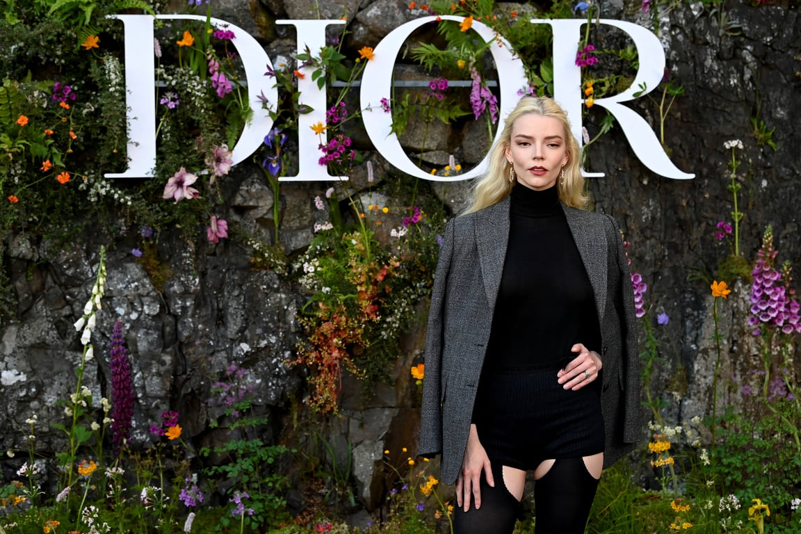 Акторка Аня Тейлор-Джой на показі бренду Dior. Фото: Reuters