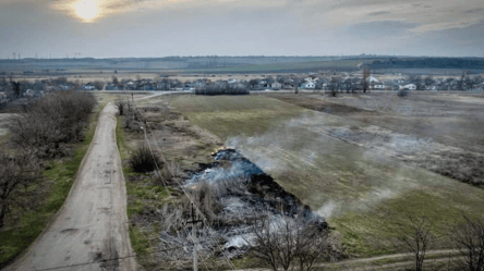 На Одещині за допомогою дрона затримали паліїв трави - 290x160