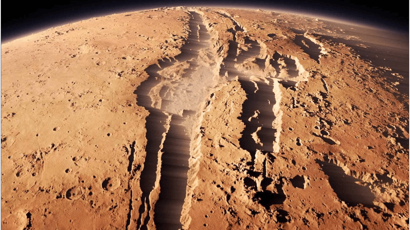 Вчені створили детальну тривимірну мапу Марса: що відомо