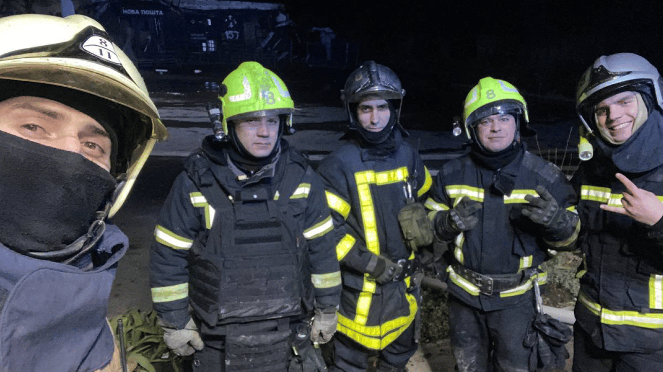 начальник караулу Ігор Чистяков з командою