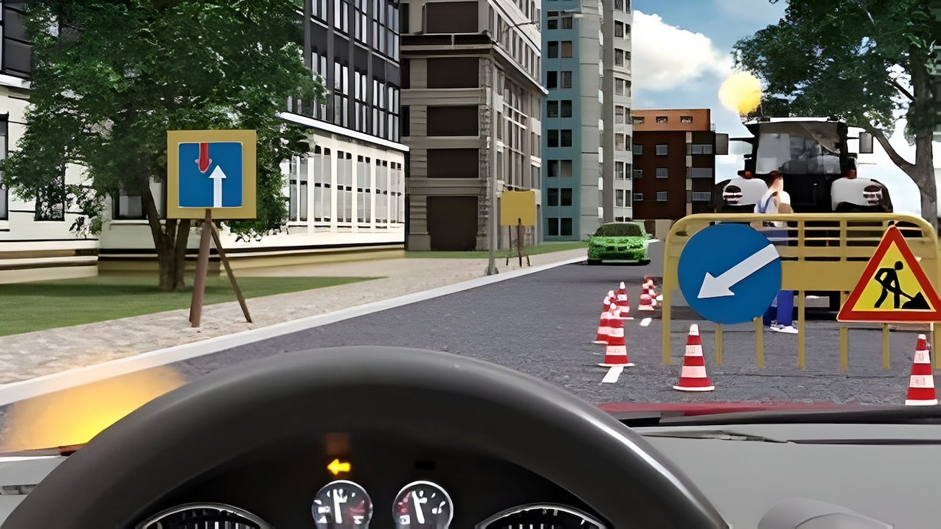 Тест ПДР на вузькому роз’їзді: хто кого пропустить