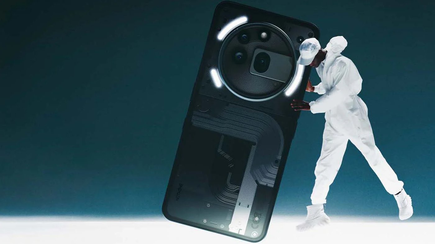 Дизайн смартфона Nothing Phone (3a) Pro