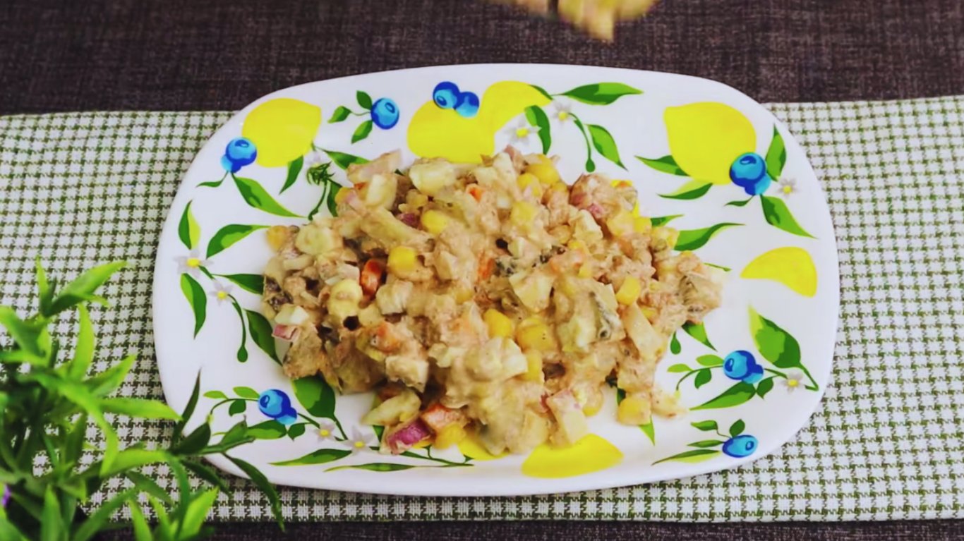 рецепт салату замість олів’є