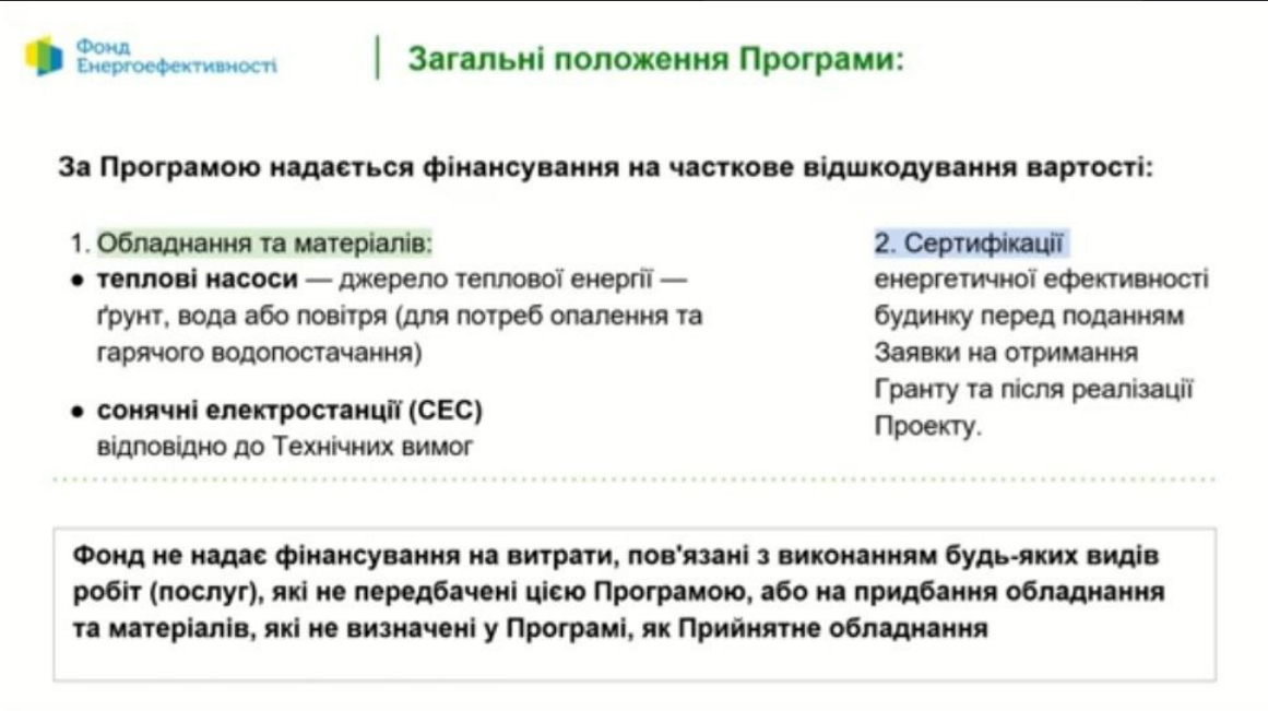 Загальні положення кредиту для ОСББ та ЖБК