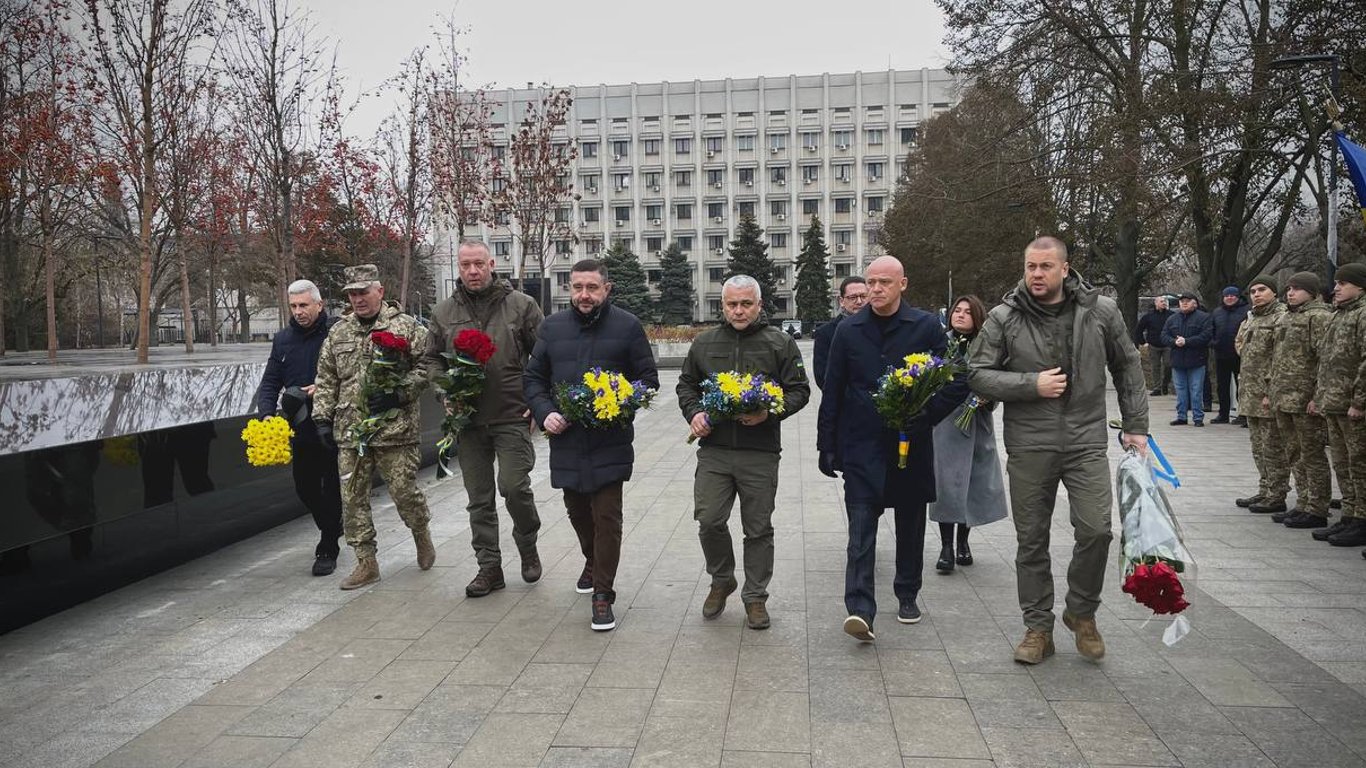 В Одессе почтили память погибших героев Вооруженных сил Украины