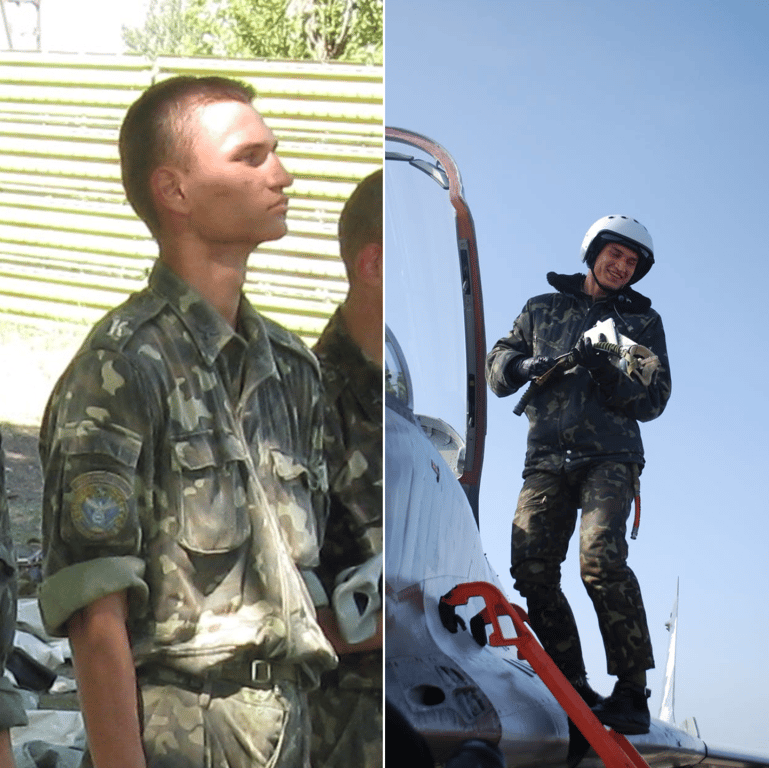 Максим Устименко пілот