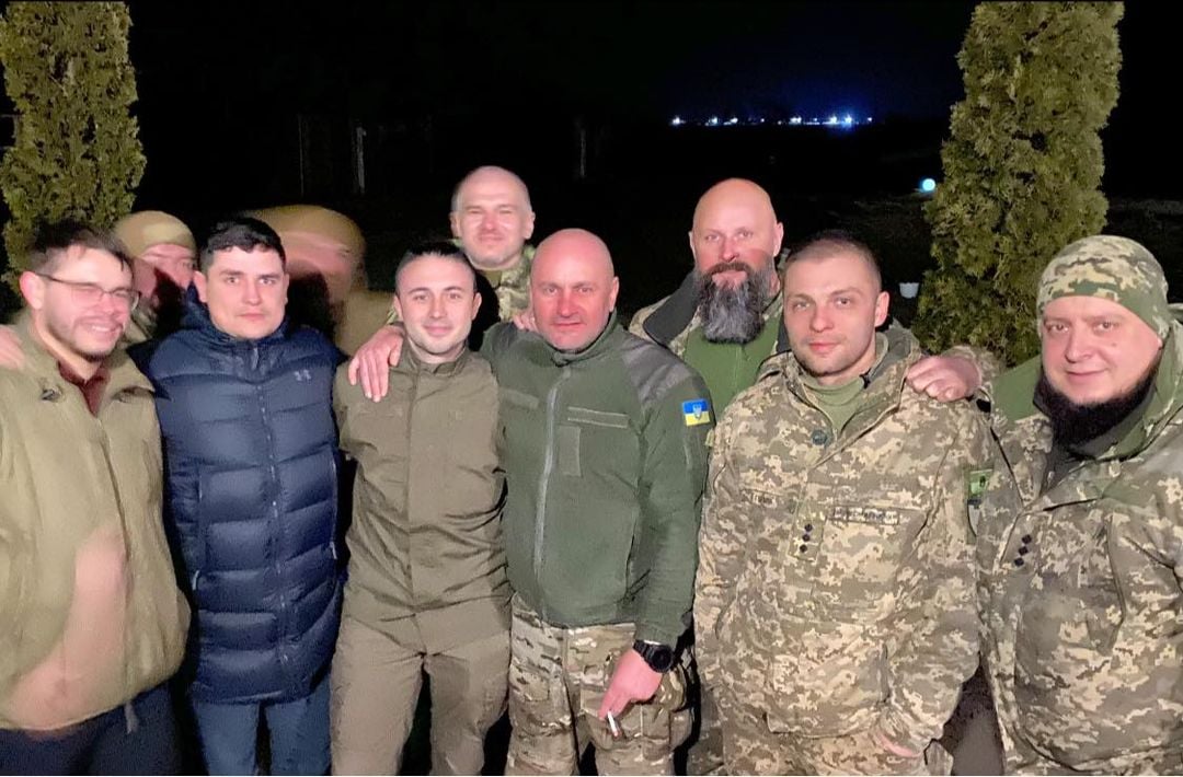 Тарас Тополя в составе 130 Батальона ВСУ