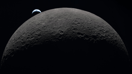 Командир "Артемиды-2" показал закат Земли на Луне: видео - 285x160