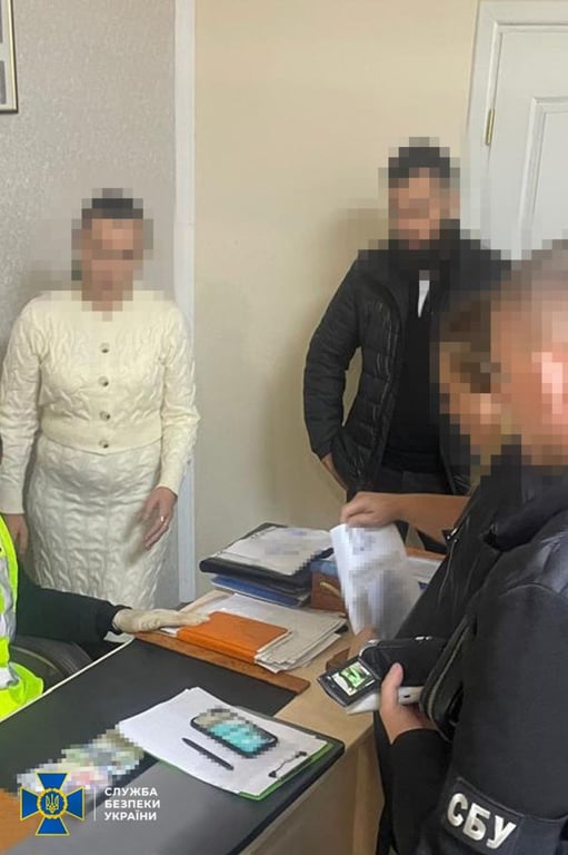 Слідчі дії. Фото: СБУ