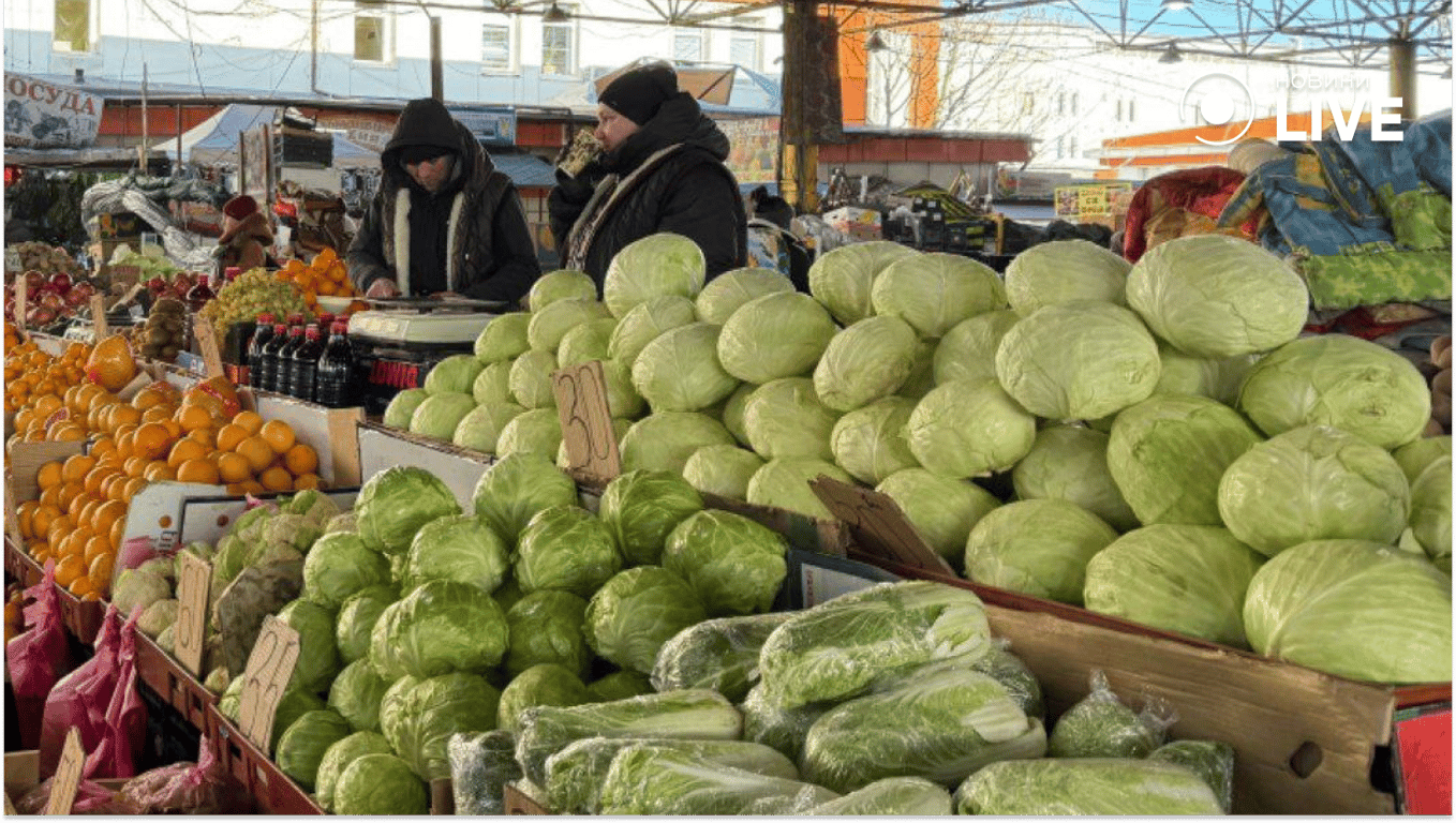 Ціни на овочі на Привозі