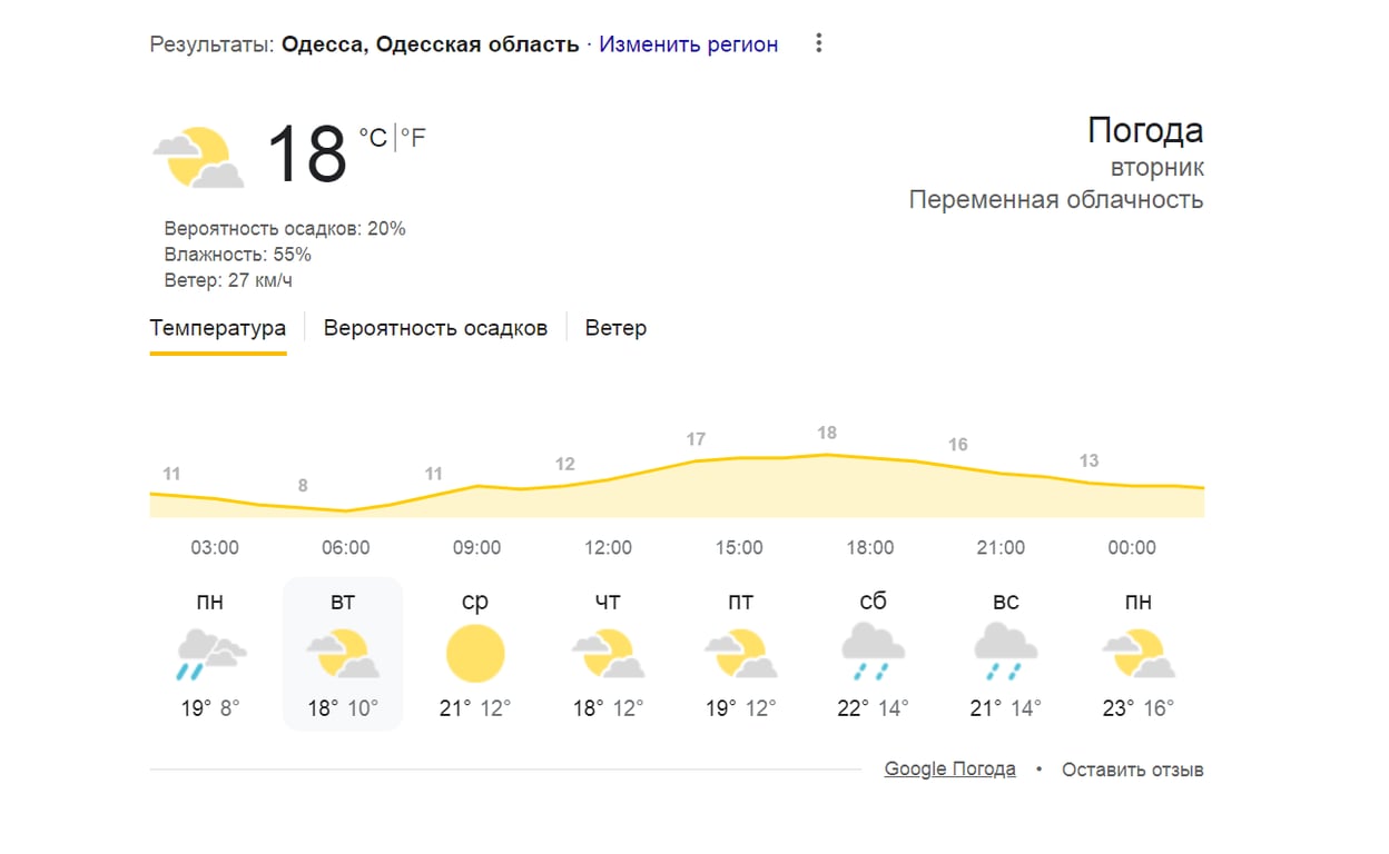 Прогноз погоды для Одесчины — обещают пожарную опасность - фото 1