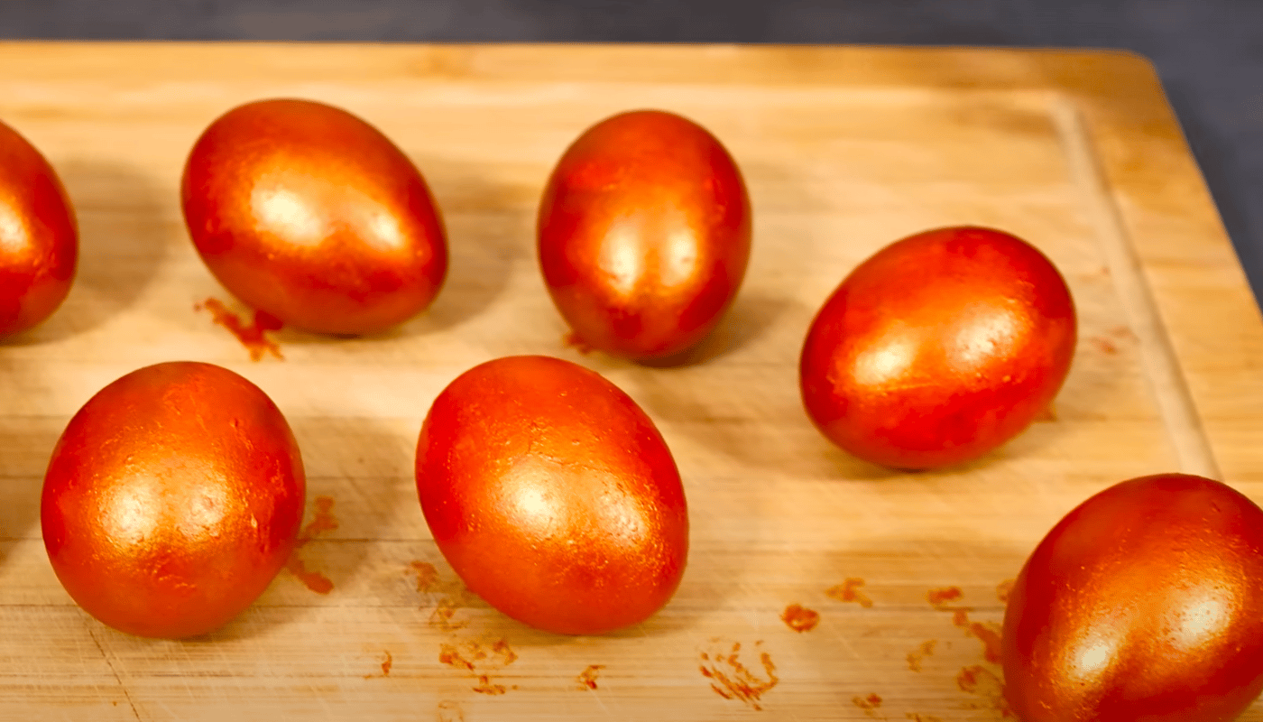 Золоті крашанки на Великдень - як зробити