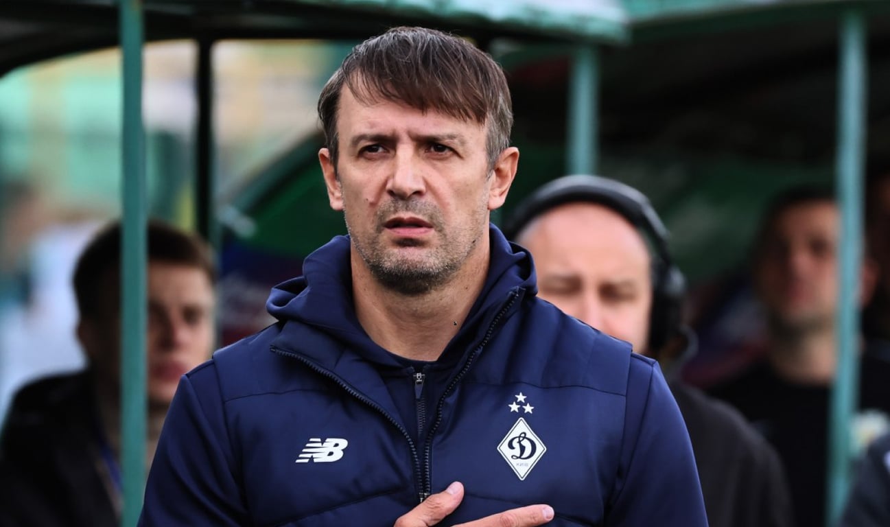 Александр Шовковский перед матчем чемпионата Украины