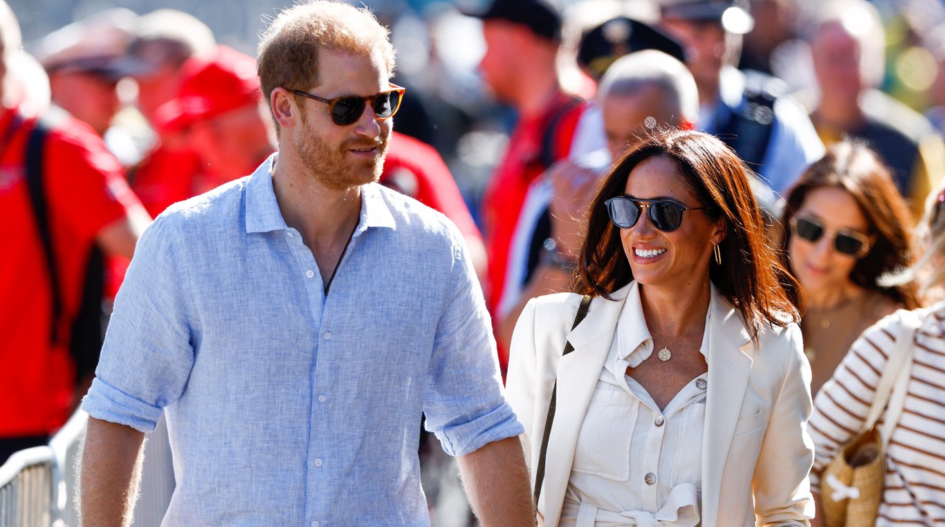 Принц Гаррі та Меган Маркл на людях
