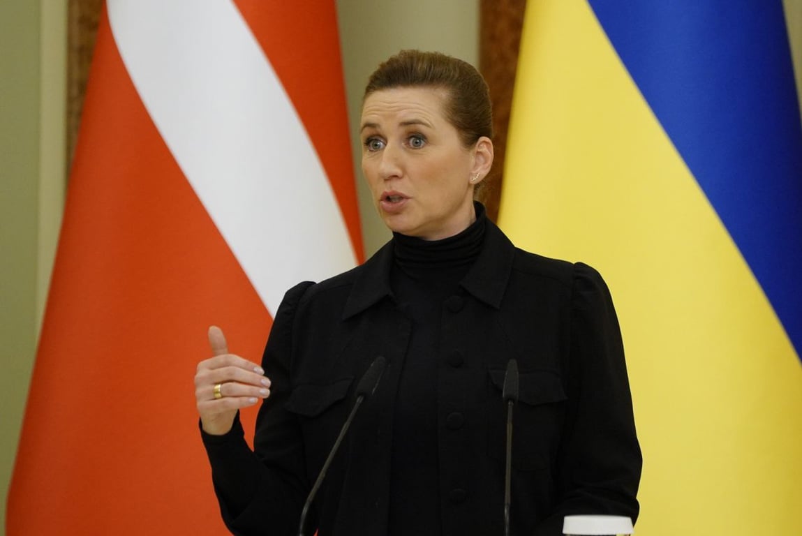 Метте Фредеріксен розповіла про передачу F-16