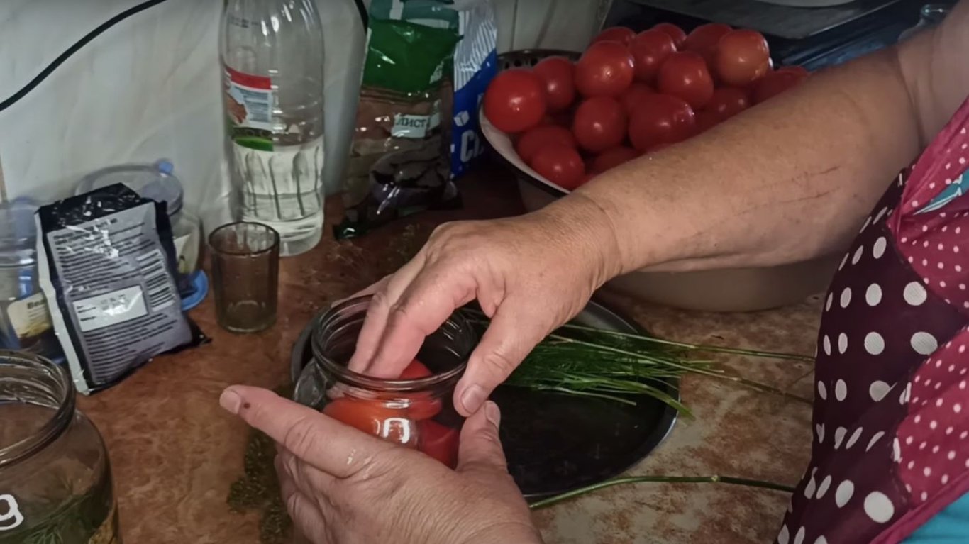 рецепт помидоров на зиму