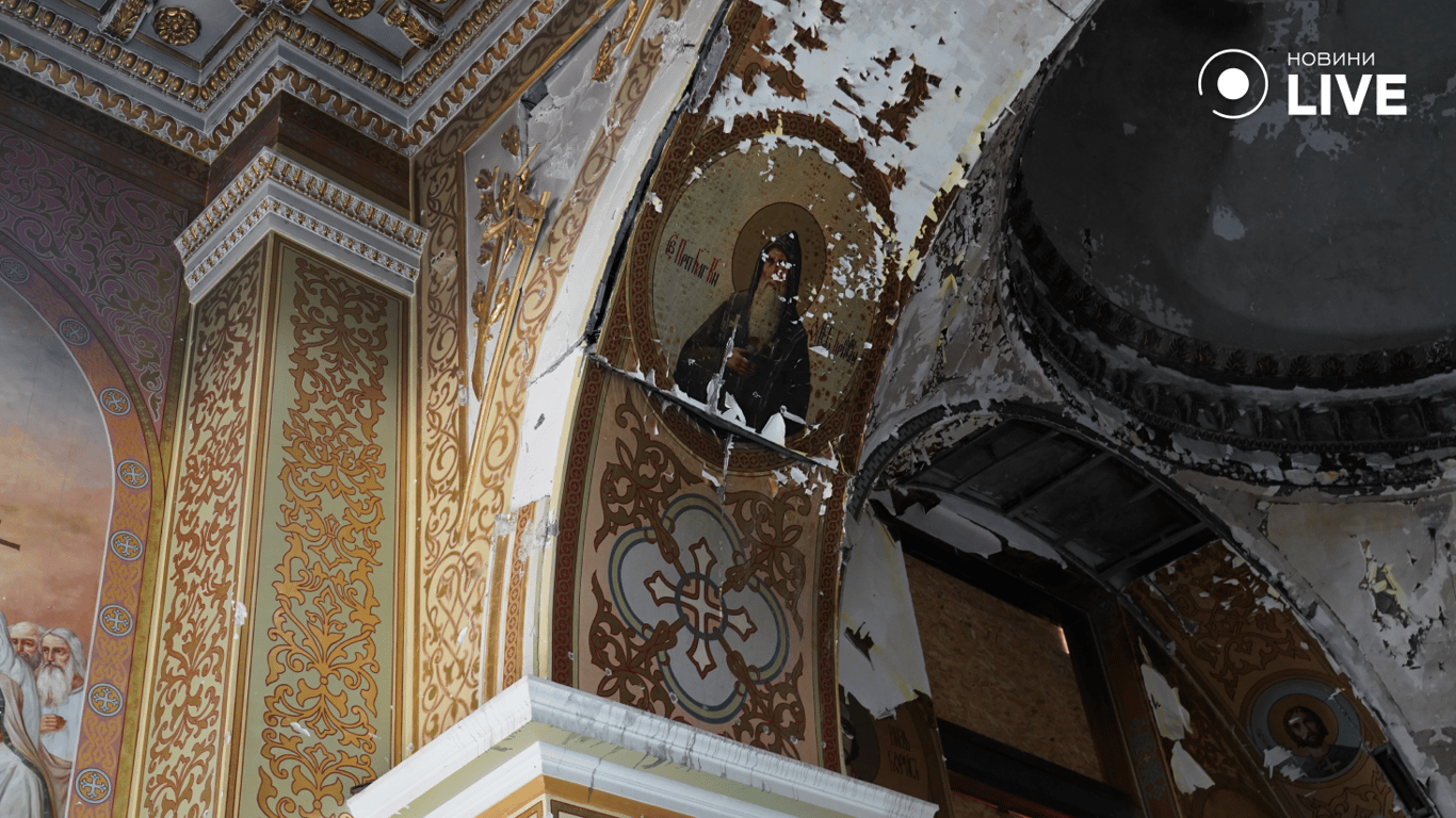 Випалена пожежею ікона. Фото: Новини.LIVE