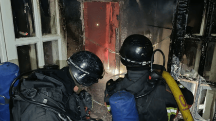 В Киеве горит высотка и ранен ребенок - 290x166