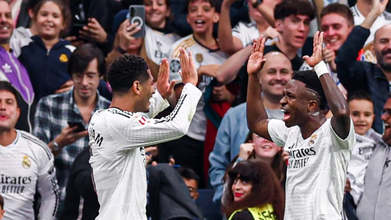 Джуд Беллингем и Винисиус Жуниор