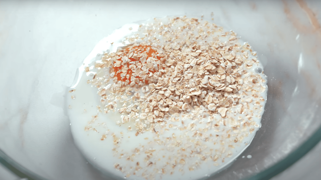 вівсяний млинець з шинкою та сиром за 5 хвилин