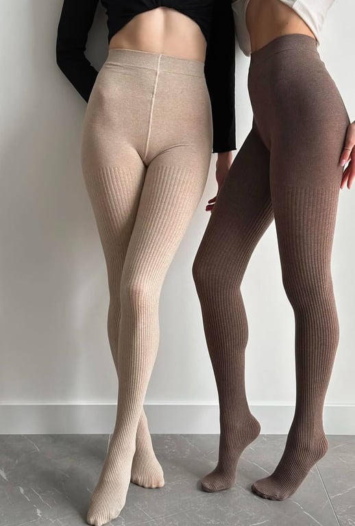 Подобные крепкие колготки сейчас в моде