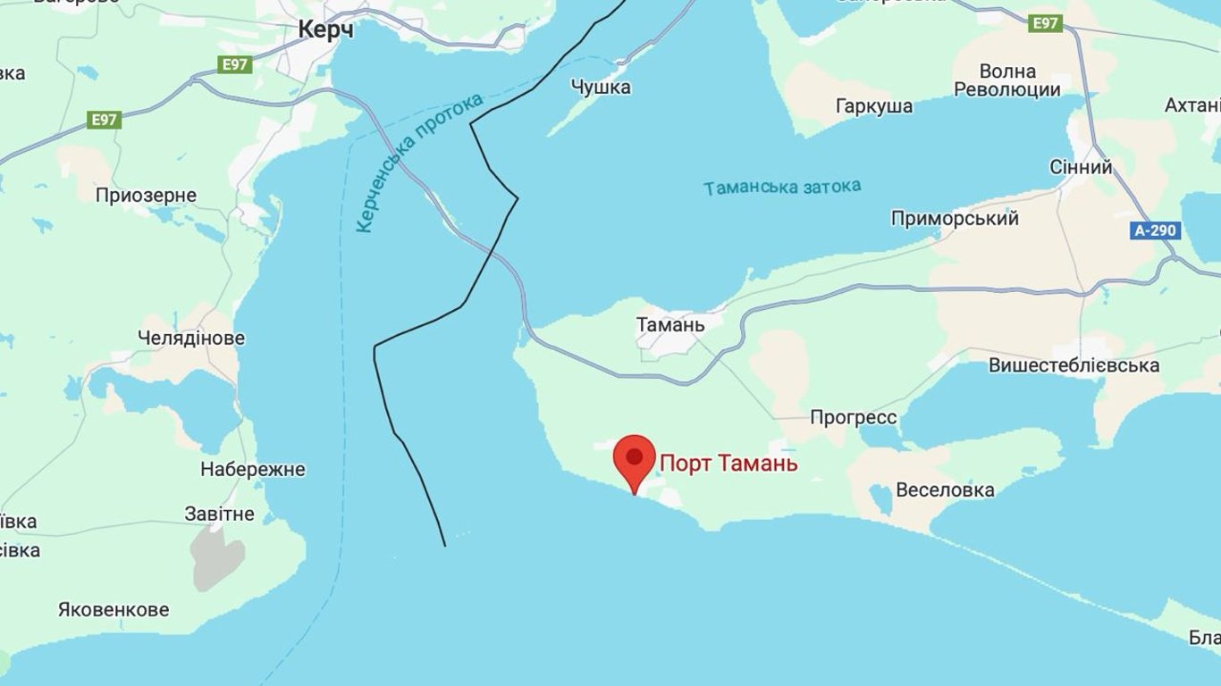 РФ перенесла запуск термінала з перевалки аміаку у Чорному морі