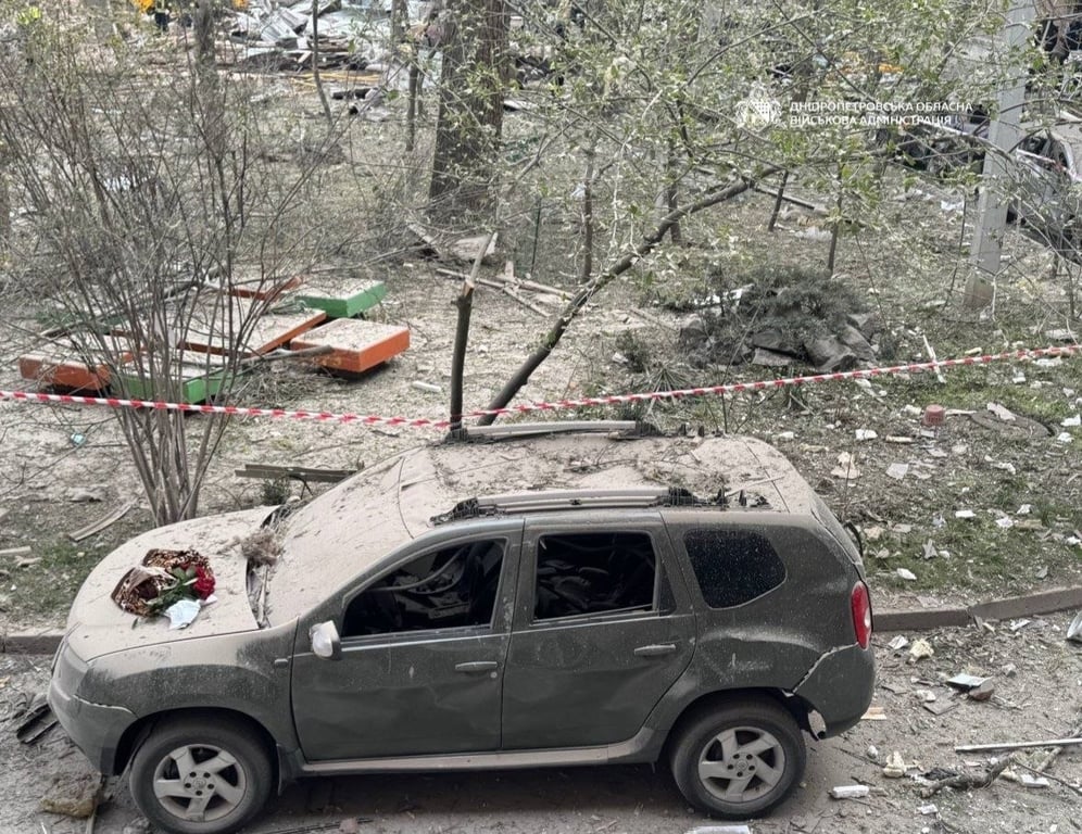 Російський обстріл Дніпра 25 квітня