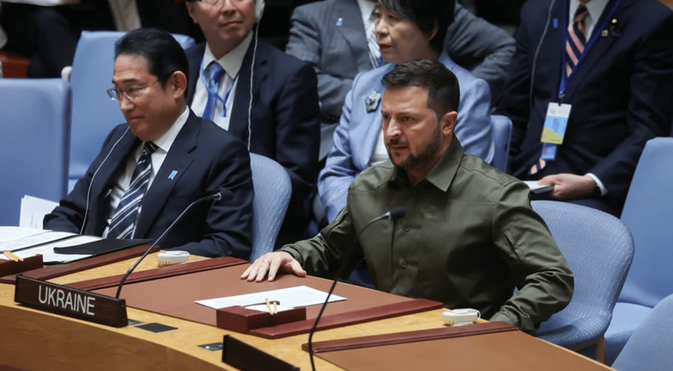 Зеленский в США