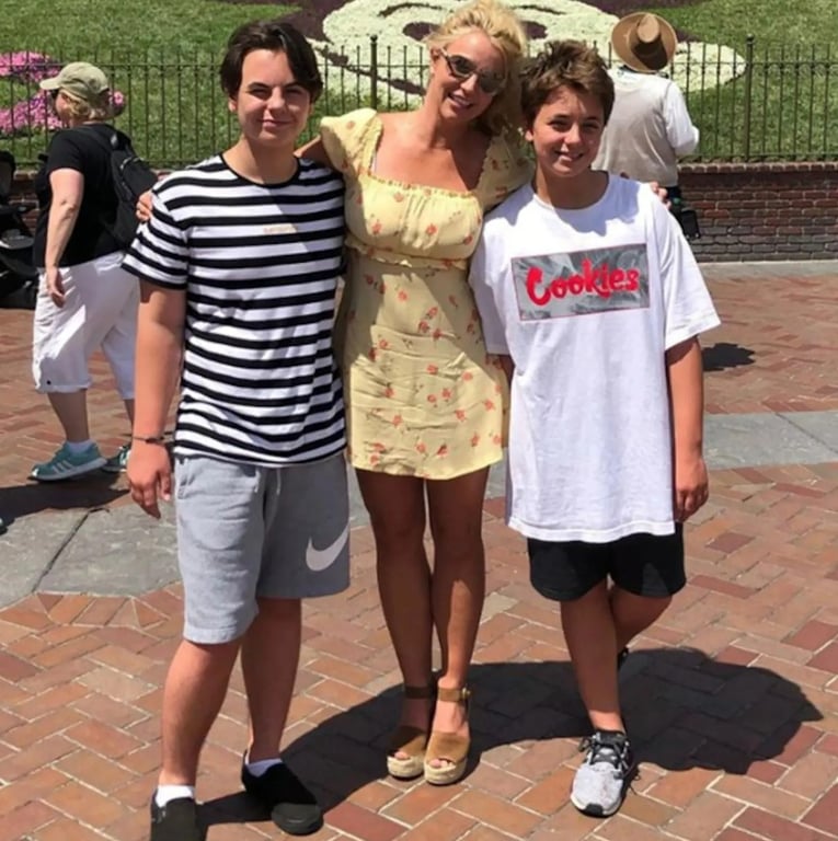  Брітні Спірс помирилась з сином