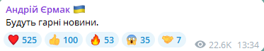 повідомлення Єрмака