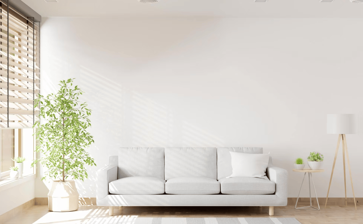 Білі стіни не завжди мають доречний вигляд