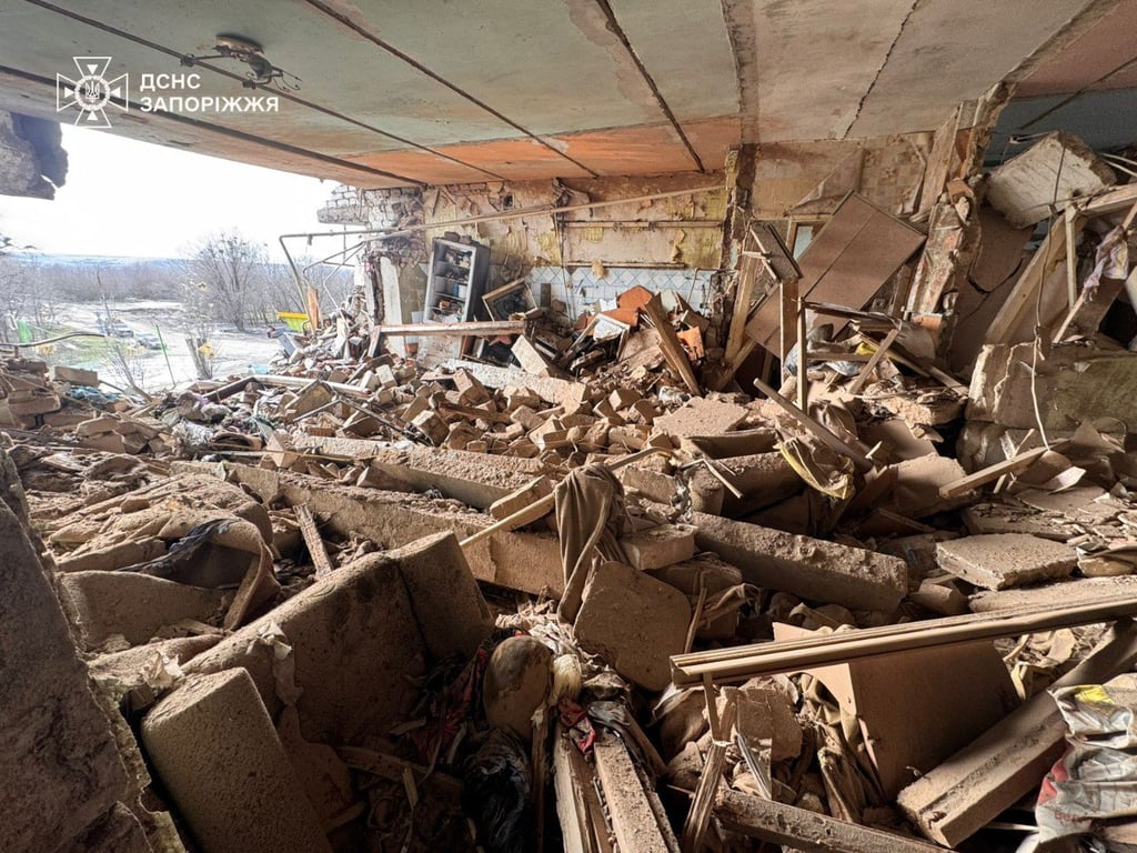 Російський обстріл Запорізької області 20 лютого