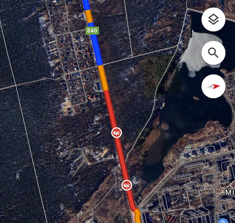 ДТП біля Києва в бік Житомира 1 травня