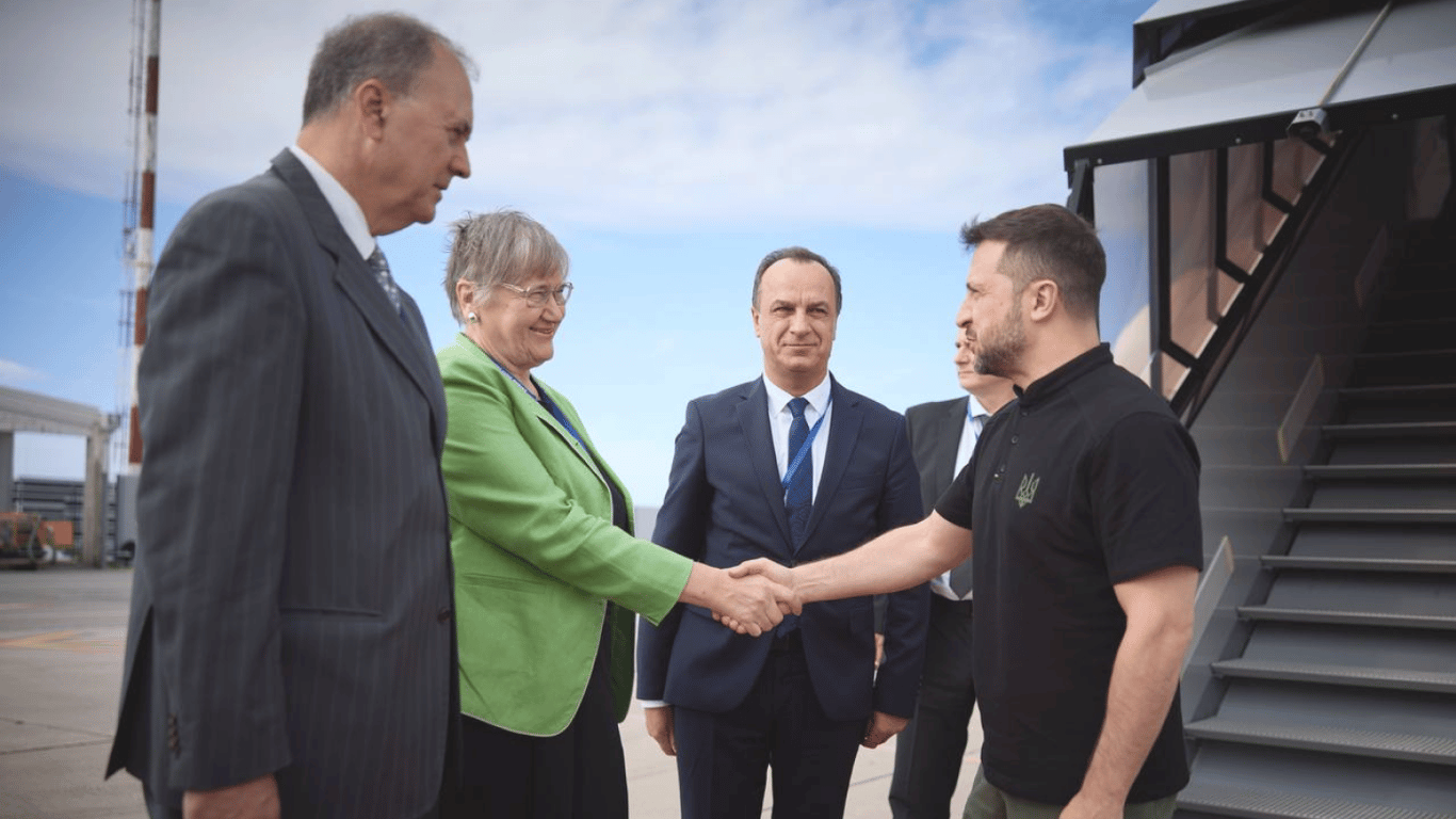 Zelenskyy visited Croatia on October 9