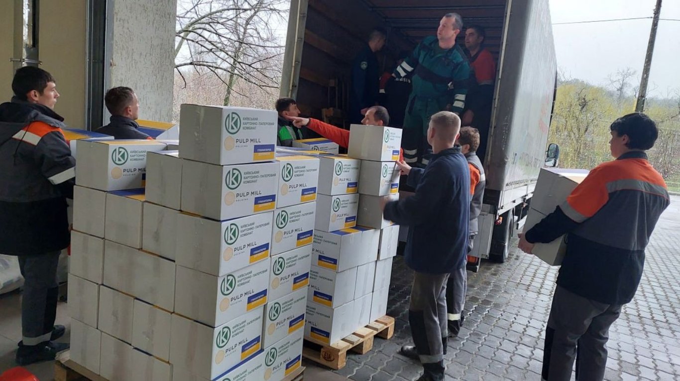  гуманітарні місії для постраждалих від бойових дій територіях