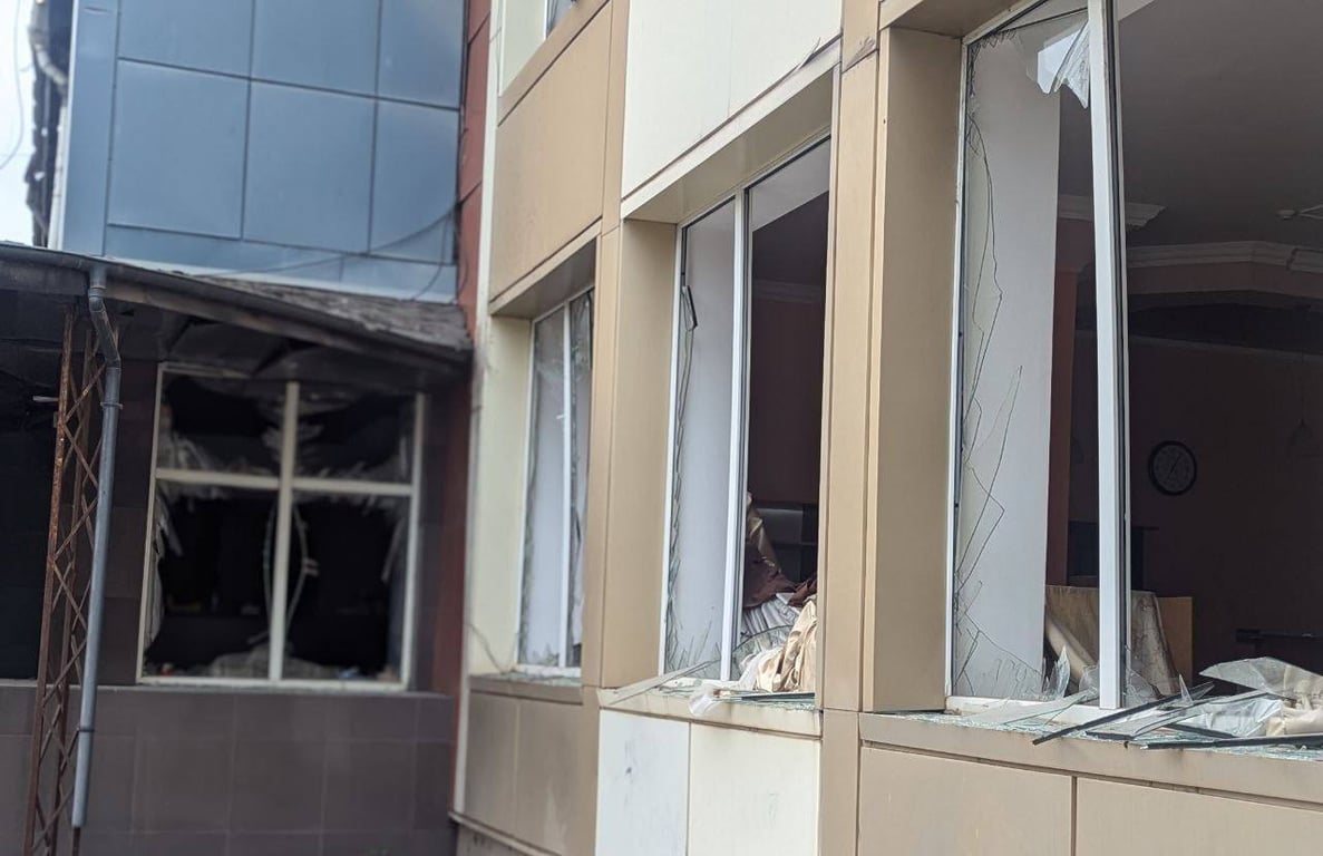 Последствия обстрела Кривого Рога 4 сентября