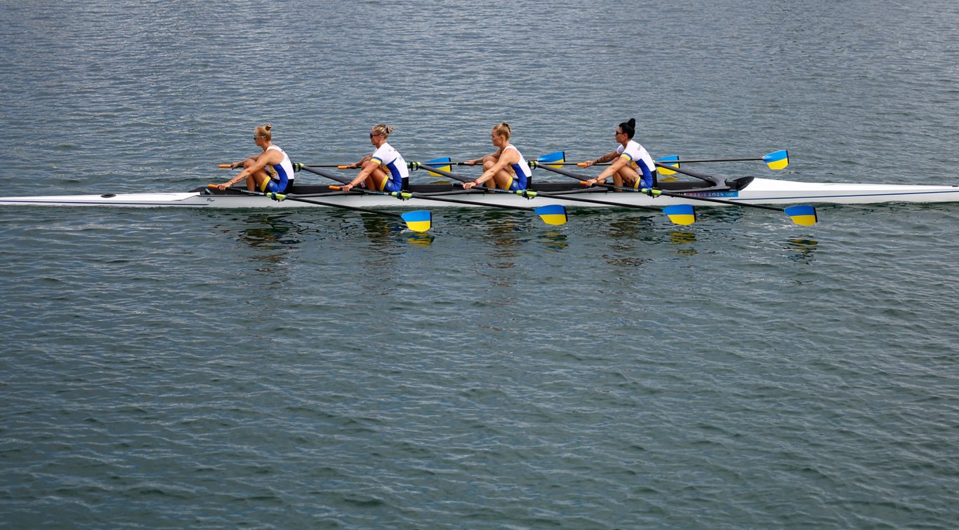 Женская команда Украины по академической гребле