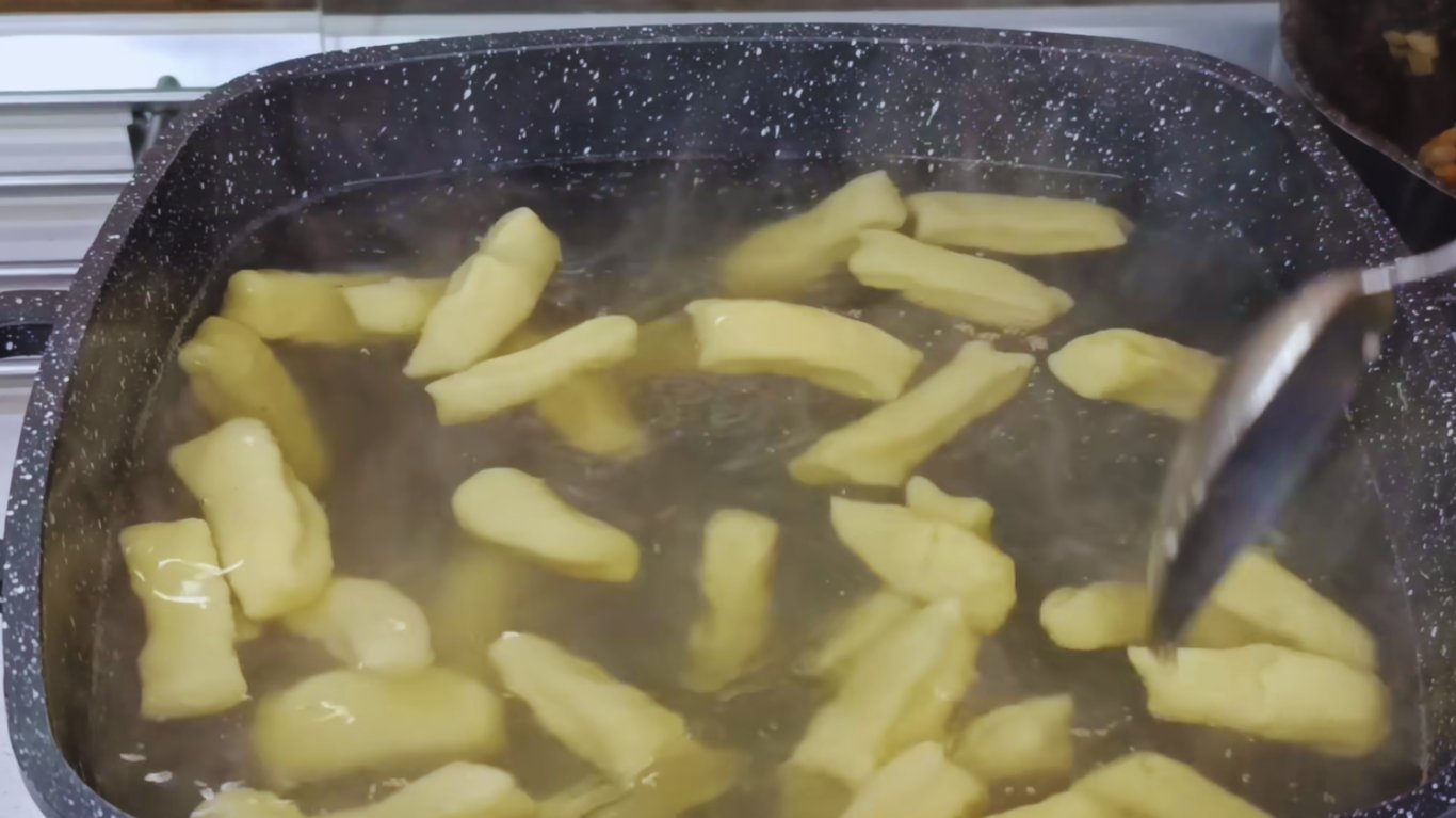 рецепт картопляних лінивих вареників