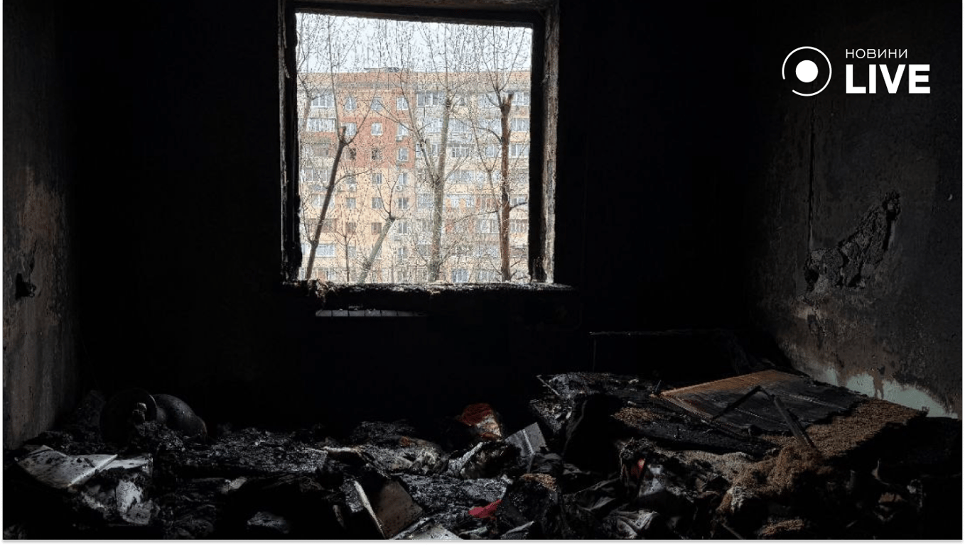 Будинок в Одесі зсередини пілся атаки