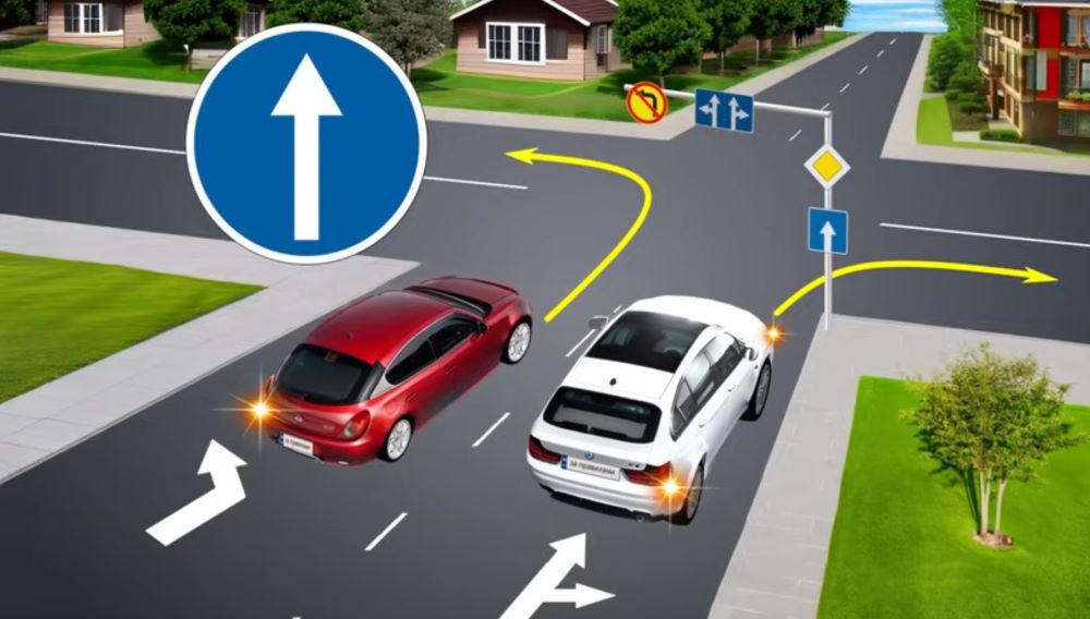 Кто нарушает ПДД — кому разрешен поворот в запутанной ситуации - фото 5