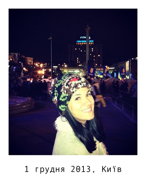 Маша Ефросинина во время революции достоинства