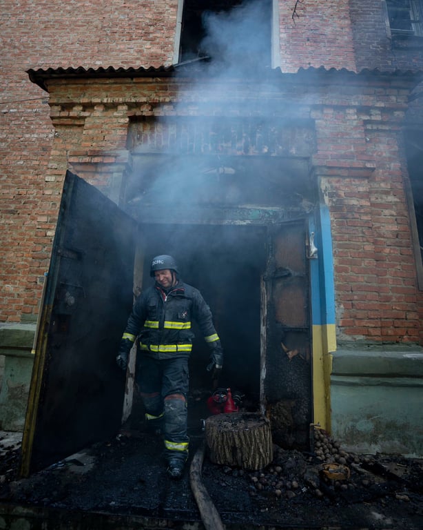Удар Росії по Павлограду 25 квітня