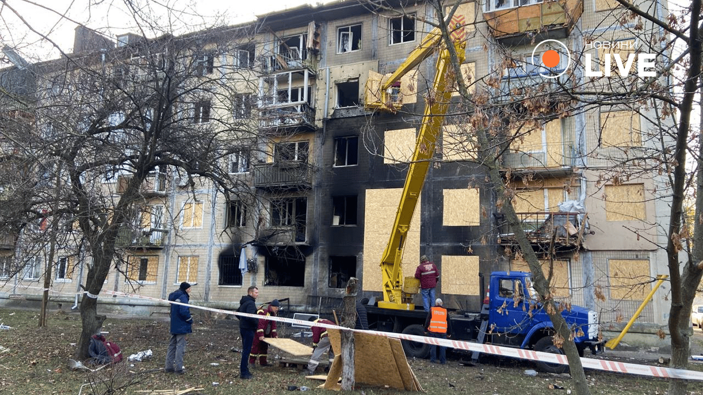 Обстріл дніпровського району - фото