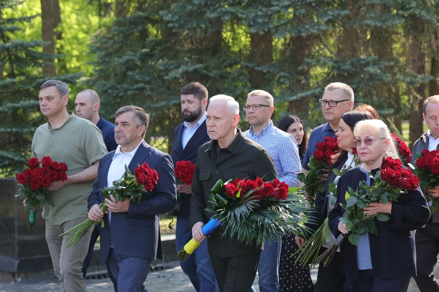 Ігор Терехов вшанував пам'ять жертв Другої світової війни