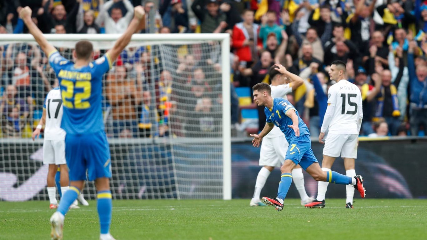 Судаков забив дебютний м'яч за збірну України: відео