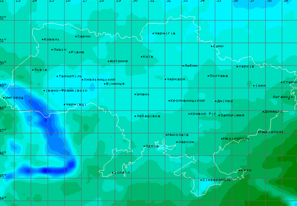 Погода на паску 12 квітня