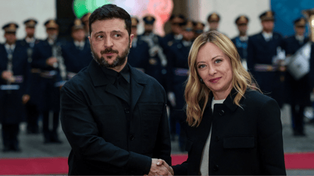 Зеленский встретился с Мелони в Риме — видео - 285x160
